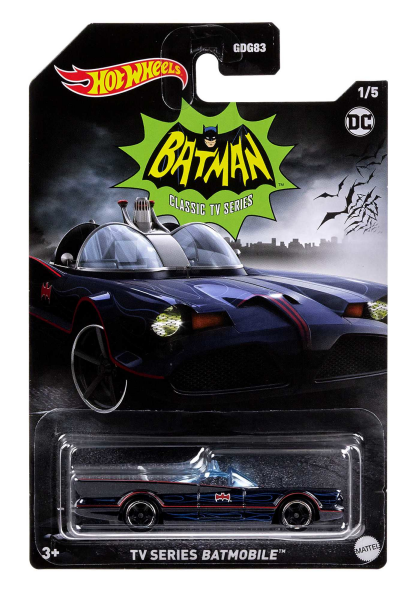 Mattel - Hot Wheels Themed Ent. BATMAN INTL ONLY Sortiment