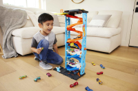 Mattel - Hot Wheels City Transforming Race Tower