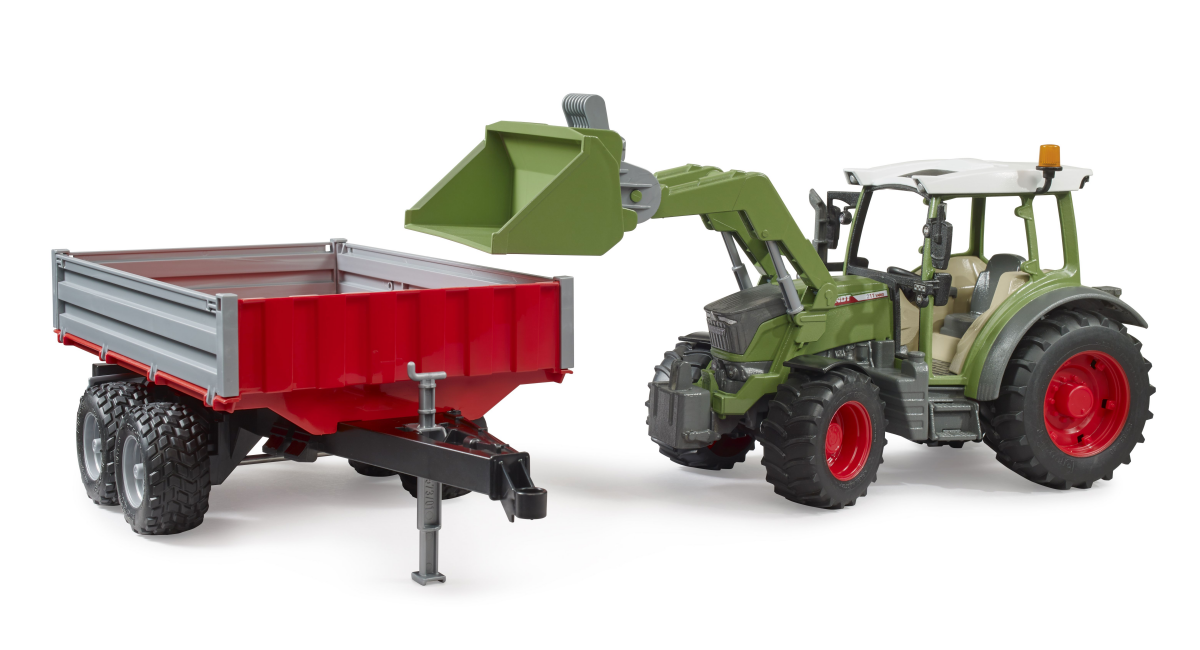 Traktor Mit Anhnger Von Bruder