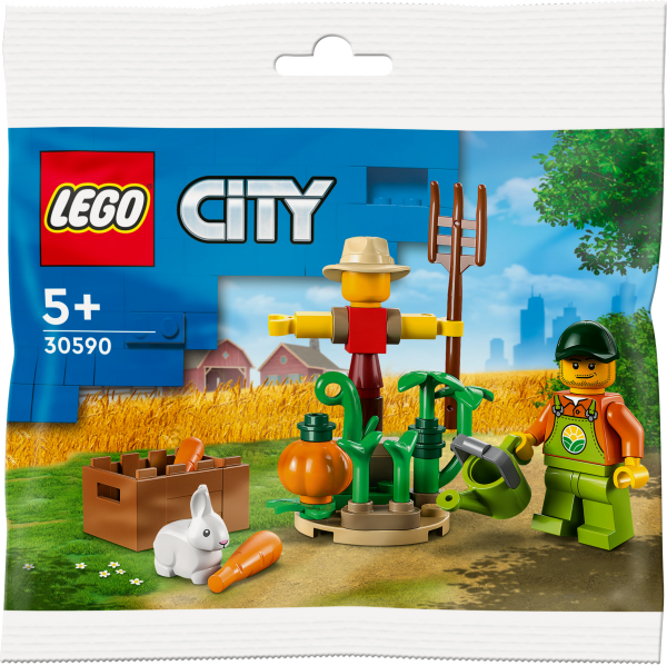 LEGO City Polybag - Bauernhofgarten mit Vogelscheuche