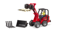 Bruder - Sch&auml;ffer Hoflader 2630 mit Figur und Zubeh&ouml;r