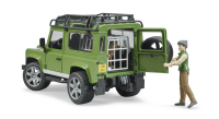 Bruder - Land Rover Defender Station Wagon mit F&ouml;rster und Hund