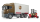 Bruder - Scania R-Serie UPS Logistik- LKW mit Mitnahmestapler
