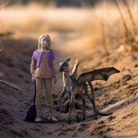 Schleich Wizarding World Luna &amp; Baby Thestral