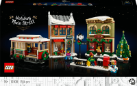 LEGO&reg; Icons - Weihnachtlich geschm&uuml;ckte Hauptstra&szlig;e