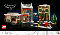 LEGO&reg; Icons - Weihnachtlich geschm&uuml;ckte Hauptstra&szlig;e