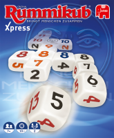 Jumbo Spiele Original Rummikub Xpress - Der Klassiker als W&uuml;rfelspiel