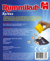 Jumbo Spiele Original Rummikub Xpress - Der Klassiker als W&uuml;rfelspiel