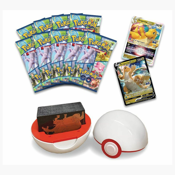 Dragonite VSTAR Collection Pokemon TCG: Pokemon GO Premier Deck Holder  Collection - Dragonite VSTAR Promo, Premier Ball Case Pokemon TCG Pokemon GO  Collection