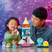 LEGO&reg; DUPLO&reg; - 3-in-1-Spaceshuttle f&uuml;r viele Abenteuer