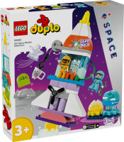 LEGO&reg; DUPLO&reg; - 3-in-1-Spaceshuttle f&uuml;r viele Abenteuer