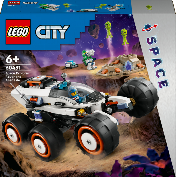 LEGO&reg; City - Weltraum-Rover mit Au&szlig;erirdischen