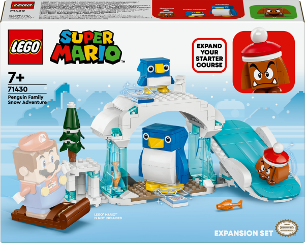 LEGO&reg; Super Mario&trade; - Schneeabenteuer mit Familie Pinguin &ndash; Erweiterungsset