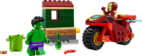 LEGO&reg; Marvel Super Heroes&trade; - Iron Man mit Bike und der Hulk