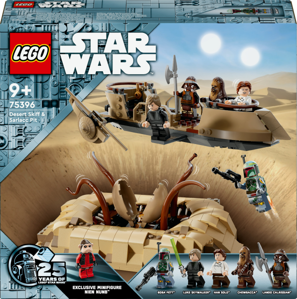 LEGO&reg; Star Wars&trade; - W&uuml;sten-Skiff und Sarlacc-Grube