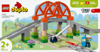 LEGO&reg; DUPLO&reg; Eisenbahnbr&uuml;cke und Schienen &ndash; Erweiterungsset