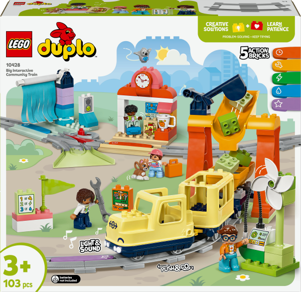 LEGO&reg; DUPLO&reg; Gro&szlig;e interaktive Eisenbahn