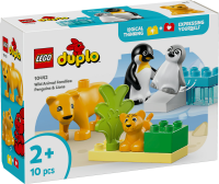 LEGO&reg; DUPLO&reg; Wildtier-Familien: Pinguine und L&ouml;wen