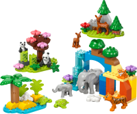 LEGO&reg; DUPLO&reg; Wildtier-Familien 3-in-1-Set