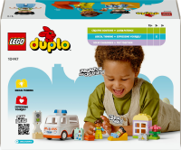 LEGO&reg; DUPLO&reg; Rettungswagen mit Fahrer