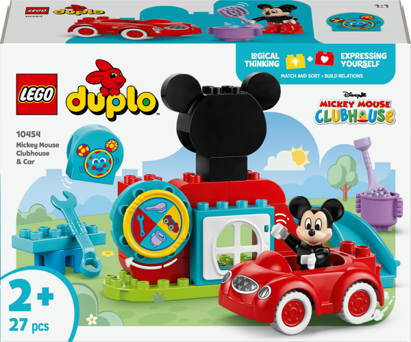 LEGO&reg; DUPLO&reg; Mickys Clubhaus und Auto