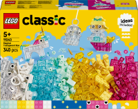 LEGO&reg; Classic - Zauberbox mit durchsichtigen Steinen