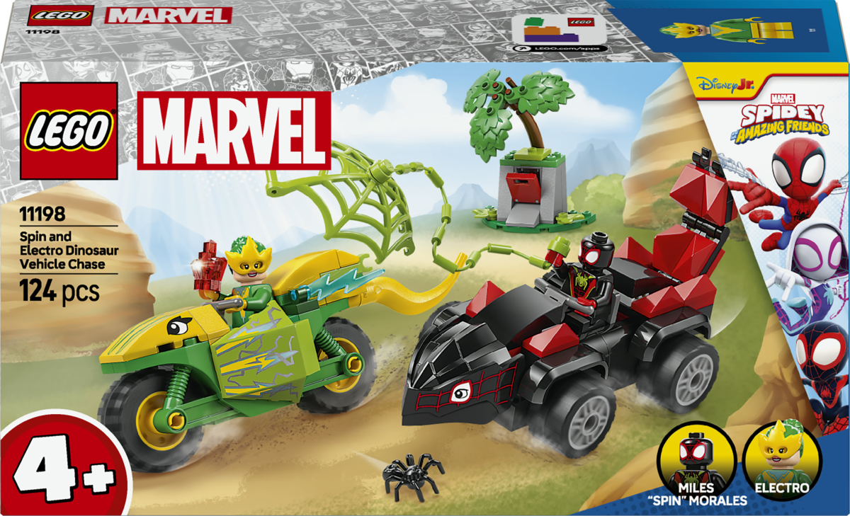 LEGO® Marvel - Spidey und Seine Super-Freunde Actionspaß mit Spin...