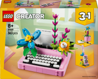 LEGO&reg; Creator Schreibmaschine mit Blumen