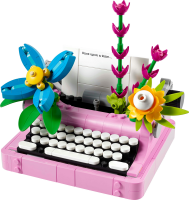 LEGO&reg; Creator Schreibmaschine mit Blumen