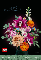 LEGO&reg; Botanicals - Sch&ouml;ner Rosafarbener Blumenstrau&szlig;