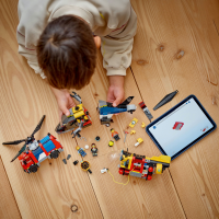 LEGO&reg; City - Kombinationsset mit Hubschrauber, L&ouml;schauto und U-Boot