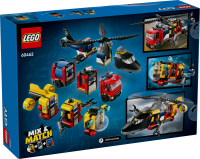 LEGO&reg; City - Kombinationsset mit Hubschrauber, L&ouml;schauto und U-Boot