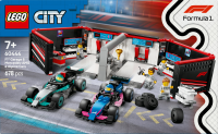 LEGO&reg; City - Formel 1 Garage mit Mercedes-AMG &amp; Alpine Rennautos