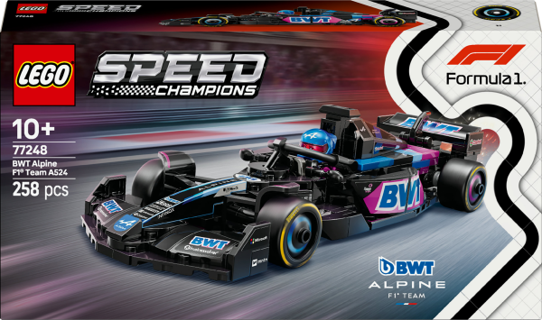 LEGO&reg; Speed Champions - BWT Alpine F1&reg; Team A524 Rennauto