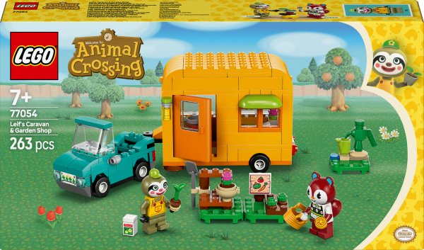 LEGO Animal Crossing - Gerds Wohnwagen &amp; G&auml;rtnerei