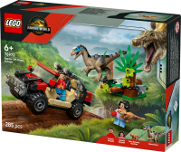 LEGO&reg; Jurassic World - Raptor: Verfolgungsjagd mit dem Gel&auml;ndewagen