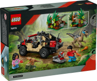 LEGO&reg; Jurassic World - Raptor: Verfolgungsjagd mit dem Gel&auml;ndewagen