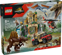 LEGO&reg; Jurassic World - Spinosaurier &amp; Quetzalcoatlus: Hubschrauber-Einsatz