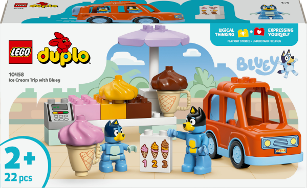 LEGO Duplo Bluey -  Ausflug zur Eisdiele mit Bluey