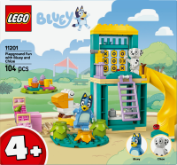 LEGO Bluey -Bluey und Chloe auf dem Spielplatz