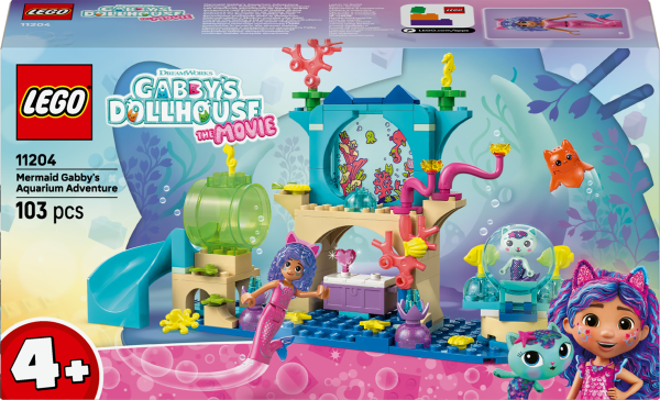 LEGO® Gabbys Dollhouse - Meerjungfrau Gabbys Aquarium Abenteuer