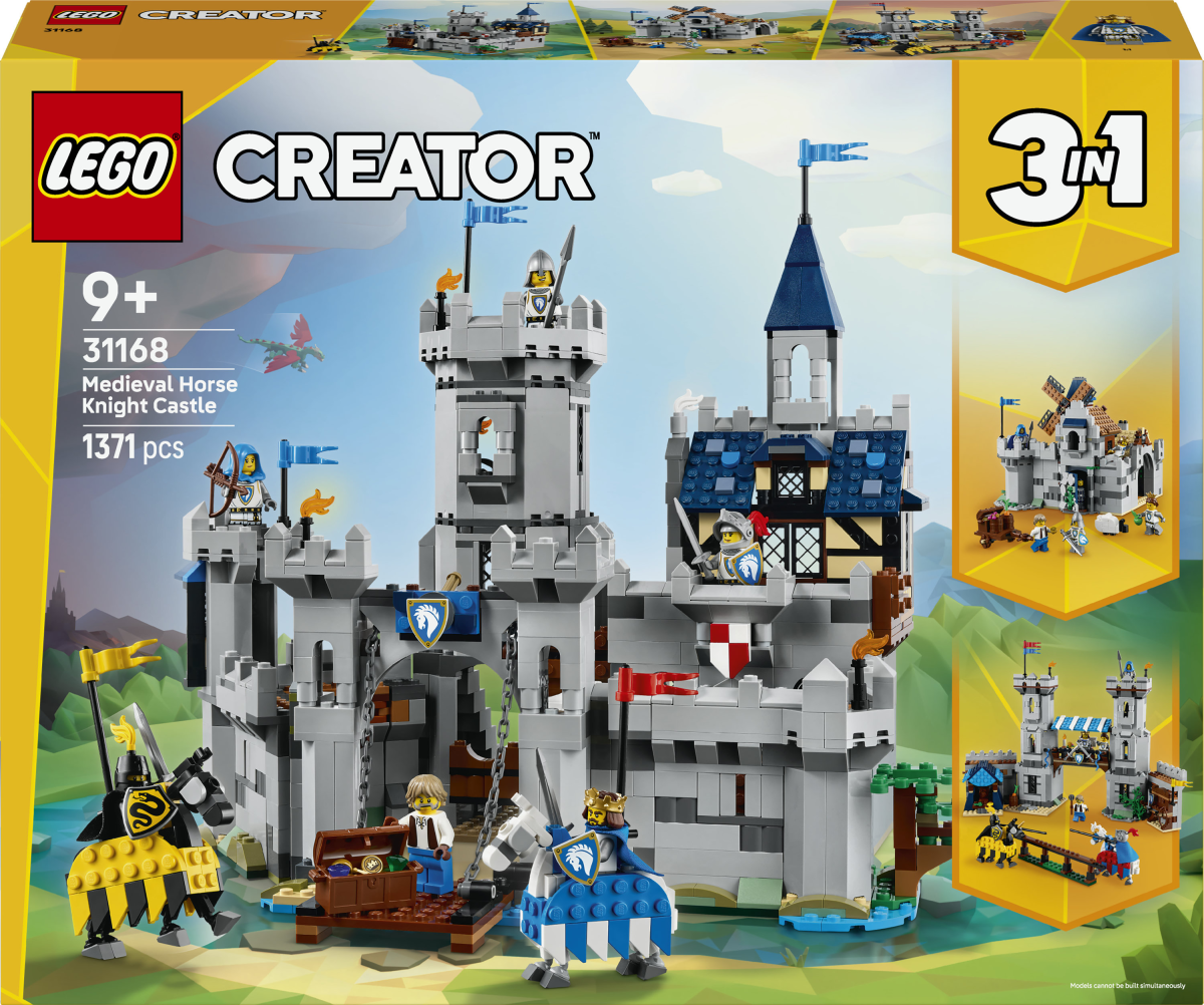 LEGO® Creator 3in1 - Ritterburg im Mittelalter