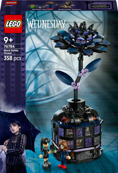 LEGO® Wednesday - Schwarze Dahlie