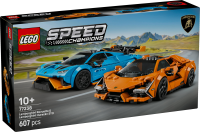 LEGO® Speed Champions - Lamborghini Revuelto und Huracán Sto