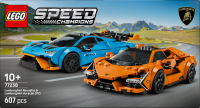 LEGO® Speed Champions - Lamborghini Revuelto und Huracán Sto