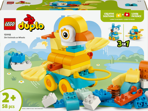 LEGO Duplo Town -3In1 Animals On Wheels