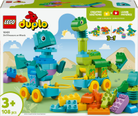 LEGO Duplo Town -3In1 Dinosaurs On Wheels