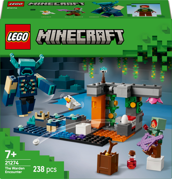 LEGO Minecraft -The Warden Encounter