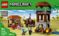 LEGO Minecraft -The Pillager Outpost And Ravager