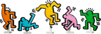 LEGO&reg; ART - Keith Haring &ndash; Tanzende Figuren